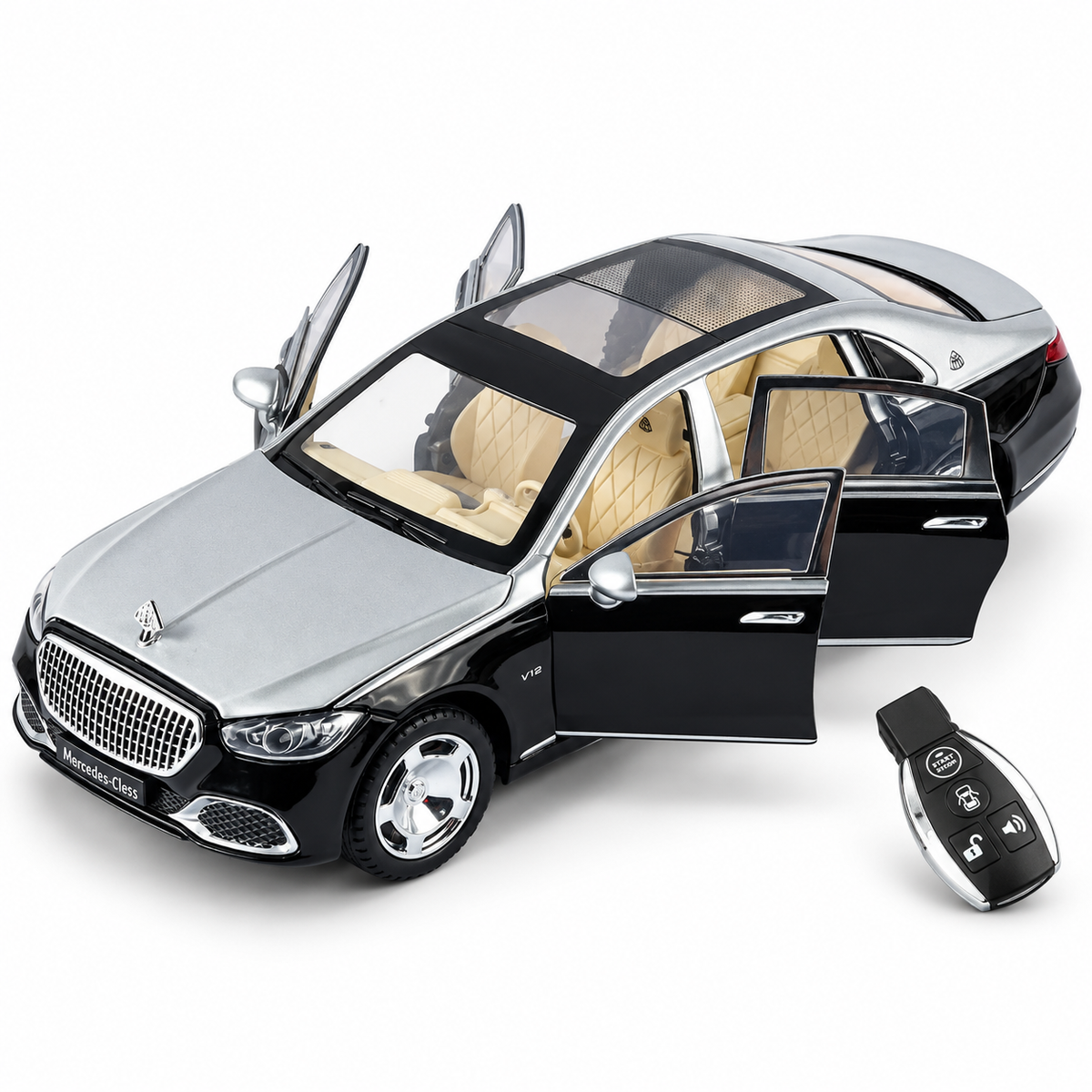 Дистанционен ключ за метален модел Mercedes-Maybach S680