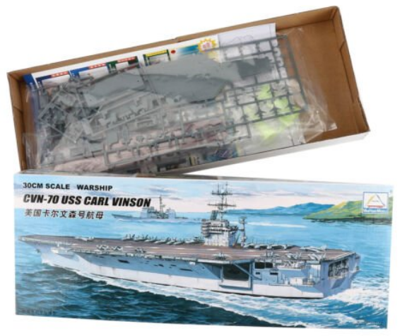 Модел за сглобяване – самолетоносач USS Carl Vinson (30 см)
