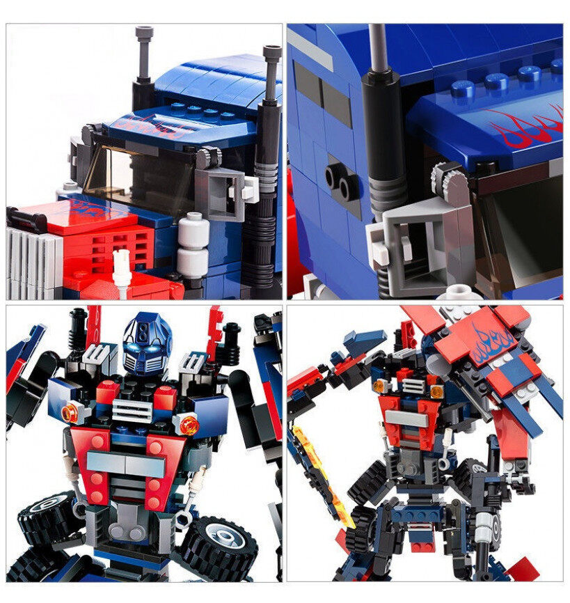 Конструктор Трансформър – робот и тир 377 части