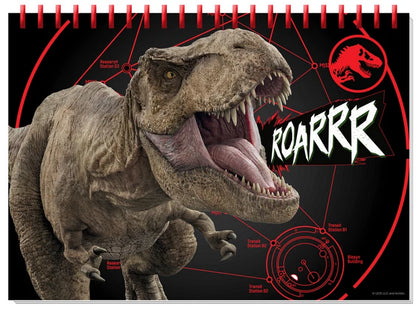 Комплект за рисуване и оцветяване Jurassic World – 31 части