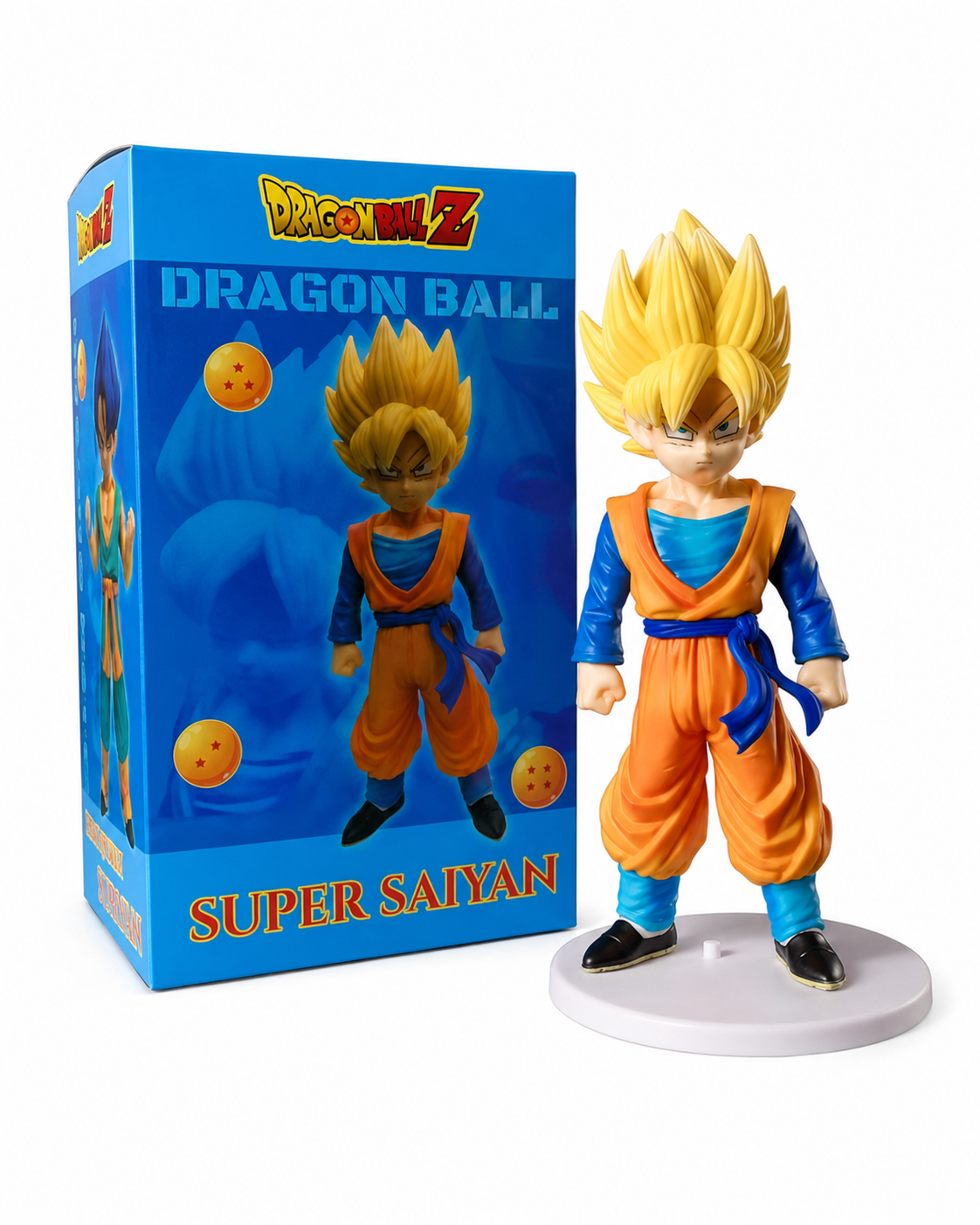 Аниме фигура Super Saiyan Goku от Dragon Ball Z с декоративна кутия