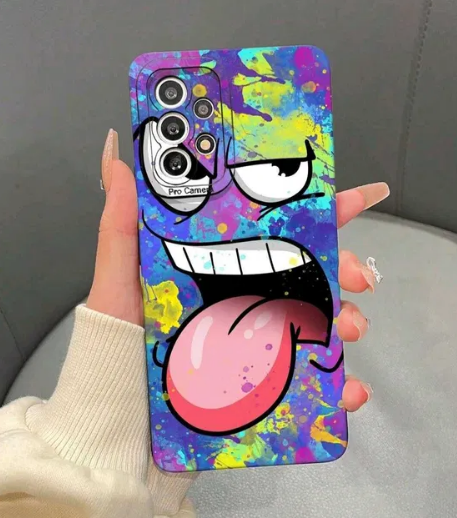 Samsung Galaxy S21 FE 5G – Color Splash Funny Face кейс