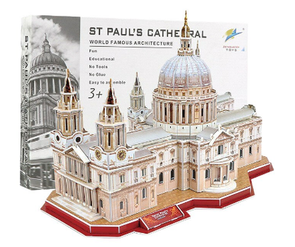 3D картонен пъзел – Катедралата „Свети Павел“