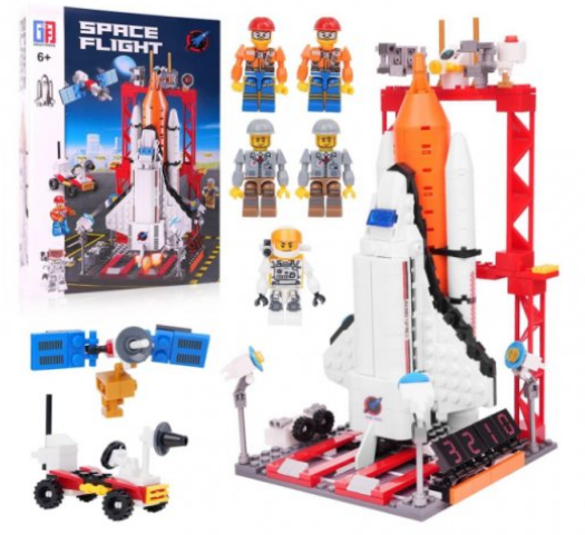 Космически конструктор с ракета и фигурки | Space Flight