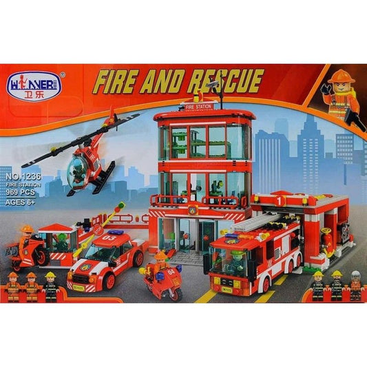 Конструктор Fire and Rescue – Пожарна станция 969 части