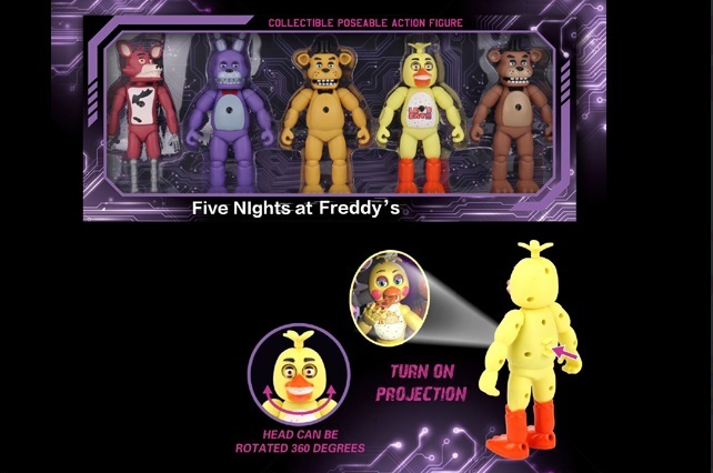 Комплект фигурки Five Nights at Freddy’s (5 броя)