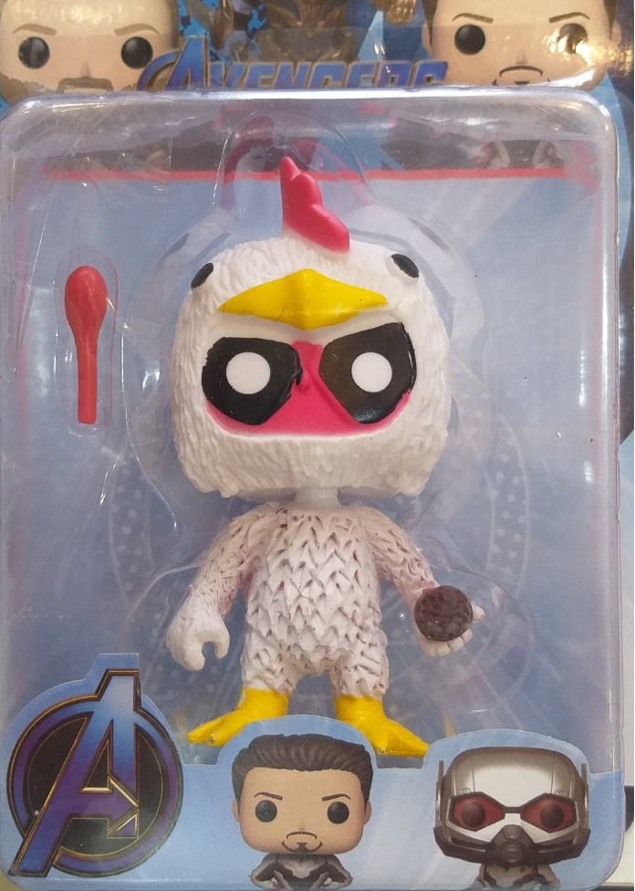 POP стил фигурка Deadpool с костюм на пиле