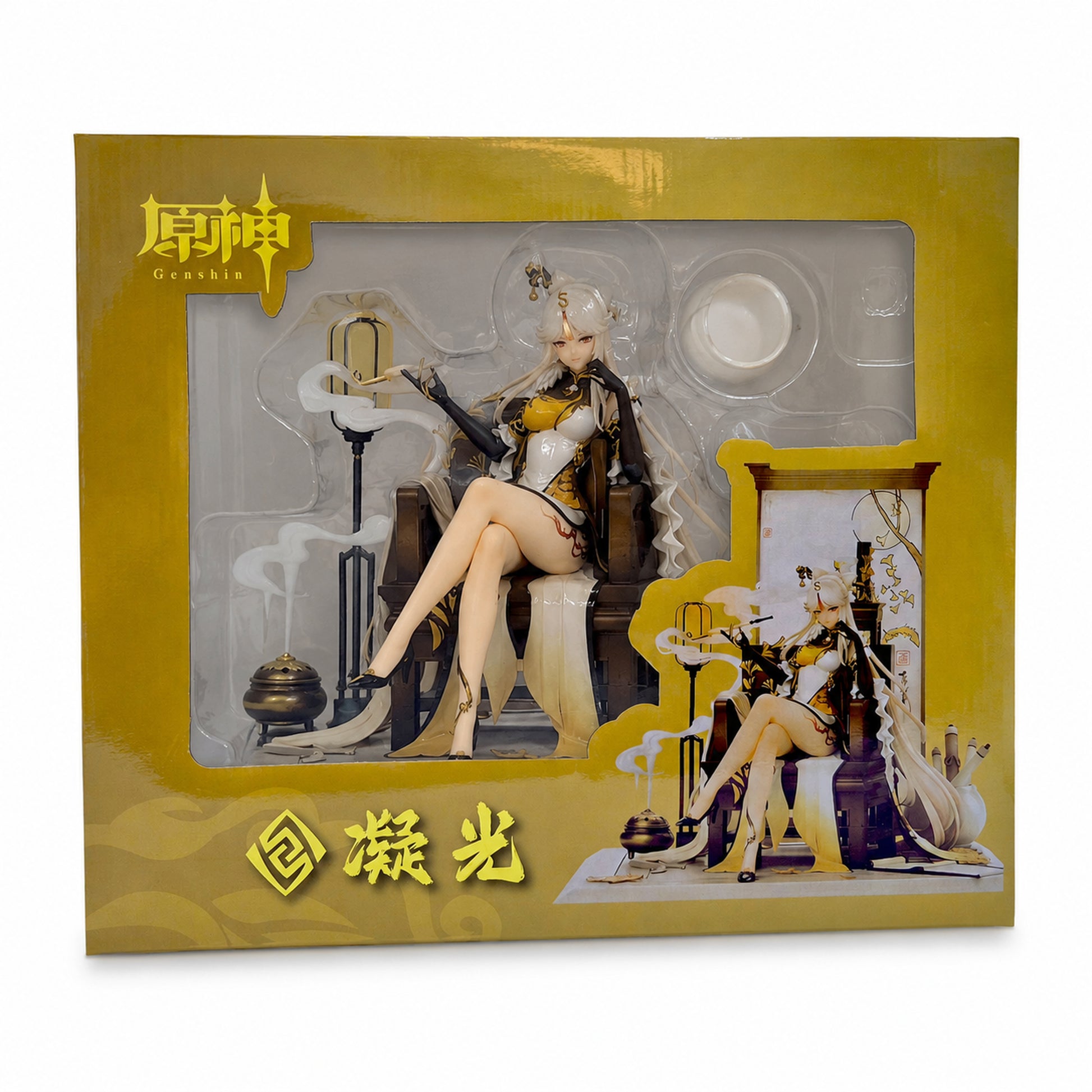 Фигура Ningguang Eclipsing Star Ver. 1/7 от Genshin Impact в кутия