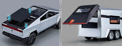 Tesla Cybertruck Camper Set – Pickup + Каравана + ATV