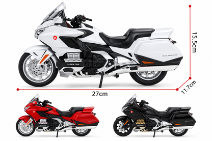 Honda Gold Wing GL1800 1:11 в черен, червен и бял цвят