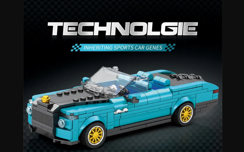 Конструктор спортен автомобил Boat Tail – 417 части