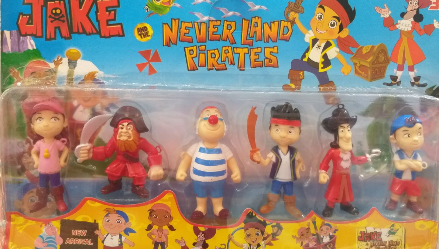 Комплект фигурки Jake and the Never Land Pirates – 6 броя