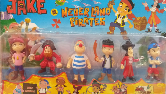 Комплект фигурки Jake and the Never Land Pirates – 6 броя