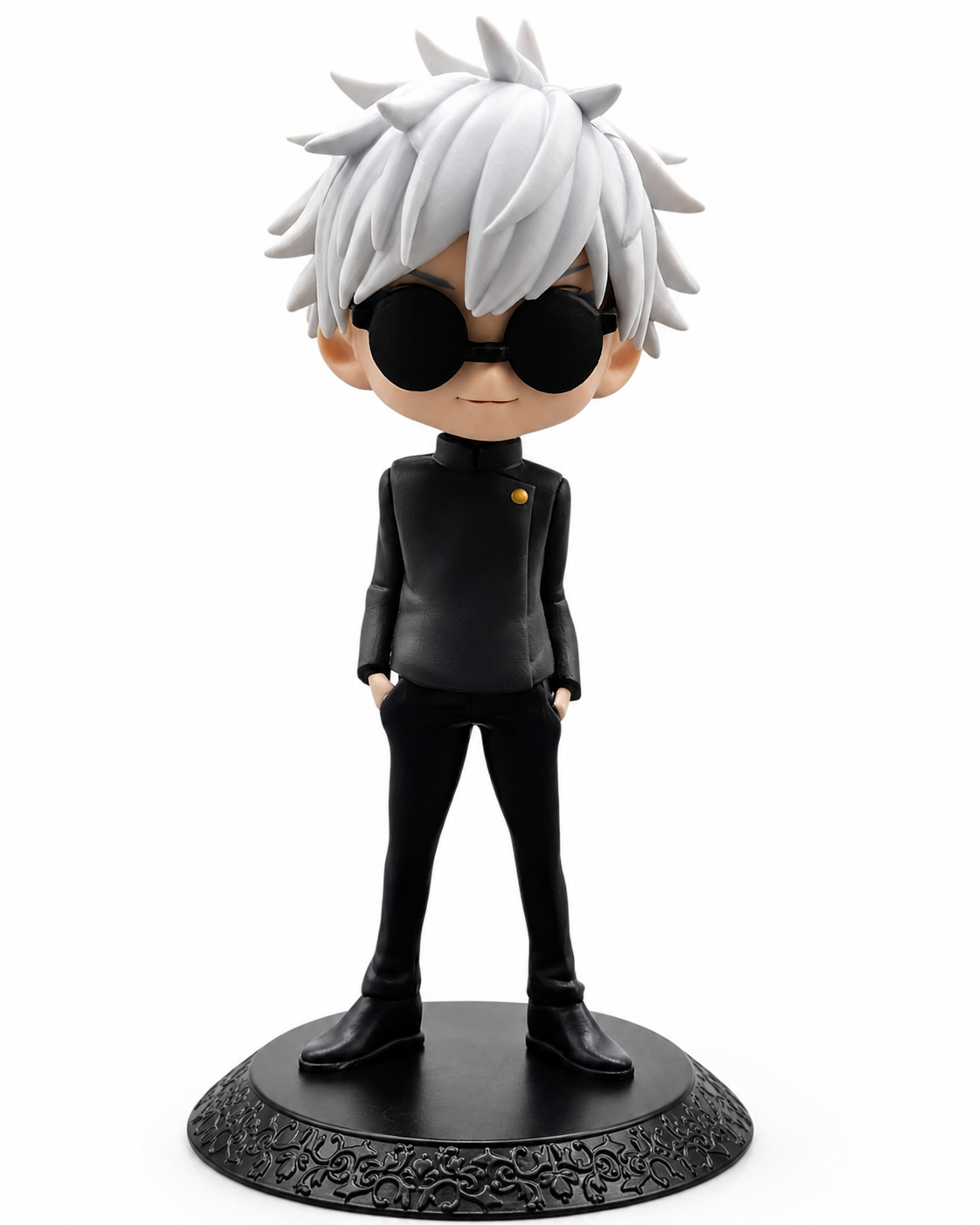 Chibi аниме фигура Satoru Gojo от Jujutsu Kaisen в преден изглед
