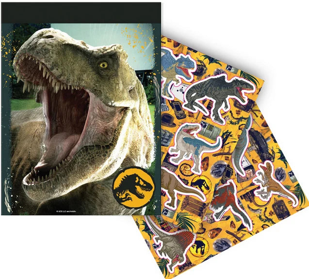 Комплект за рисуване и оцветяване Jurassic World – 31 части