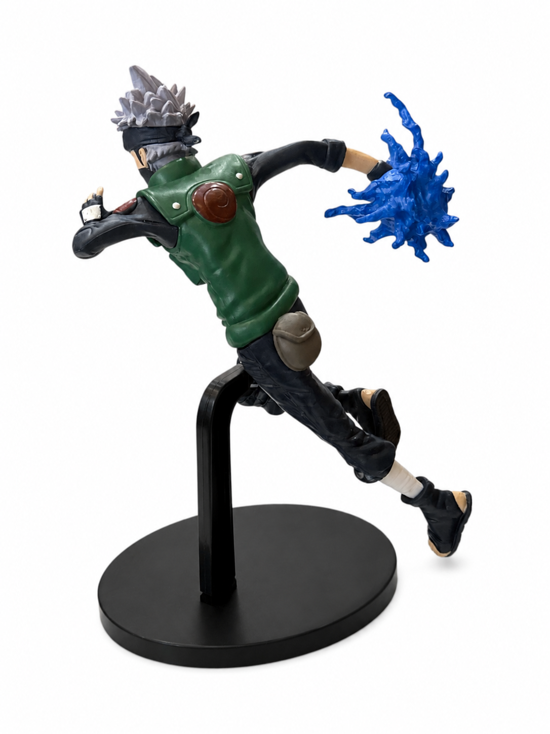 Kakashi Hatake фигура отзад с черна поставка