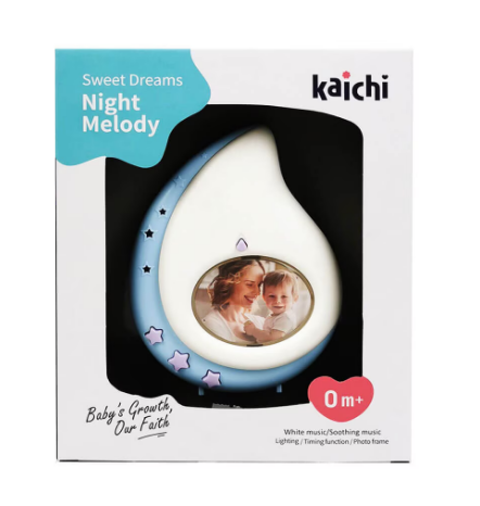 Бебешка лампа с приспивна музика и рамка за снимка – Kaichi Night Melody