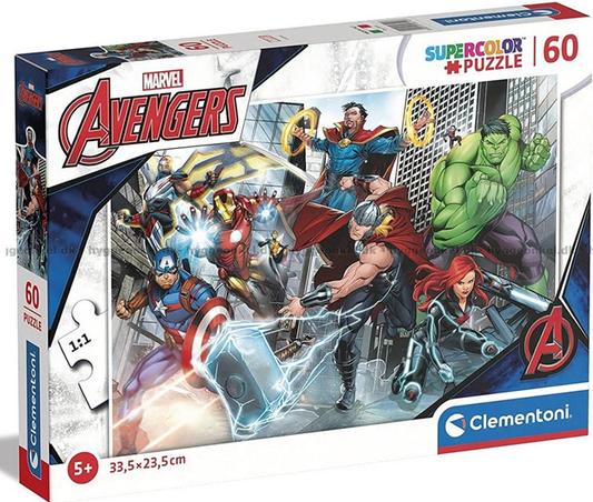 Пъзел Avengers 60 части – Clementoni