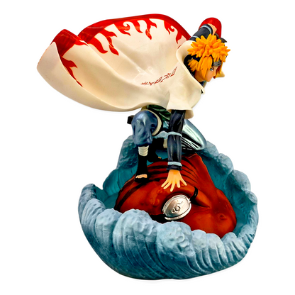 Аниме фигура Minato Namikaze с Gamabunta в заден страничен изглед