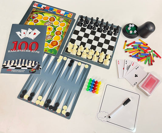 Настолна игра – 100 класически игри