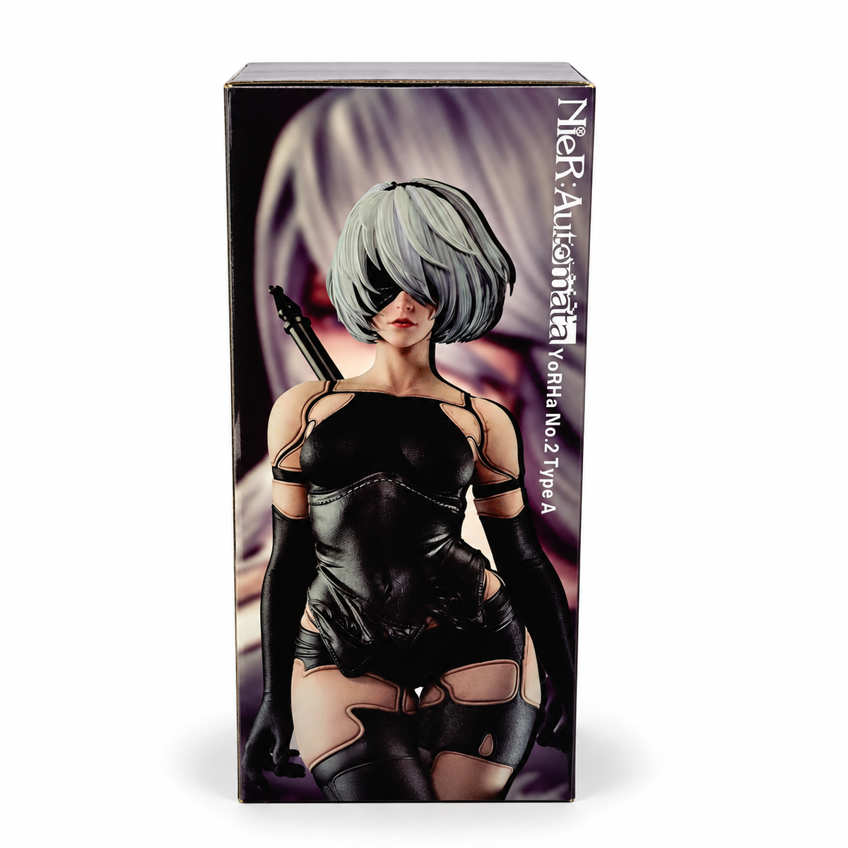 Аниме фигура A2 от NieR:Automata – страничен изглед на кутията