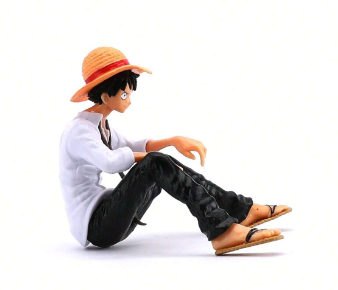 One Piece – Luffy фигурка със сламена шапка (седяща поза)