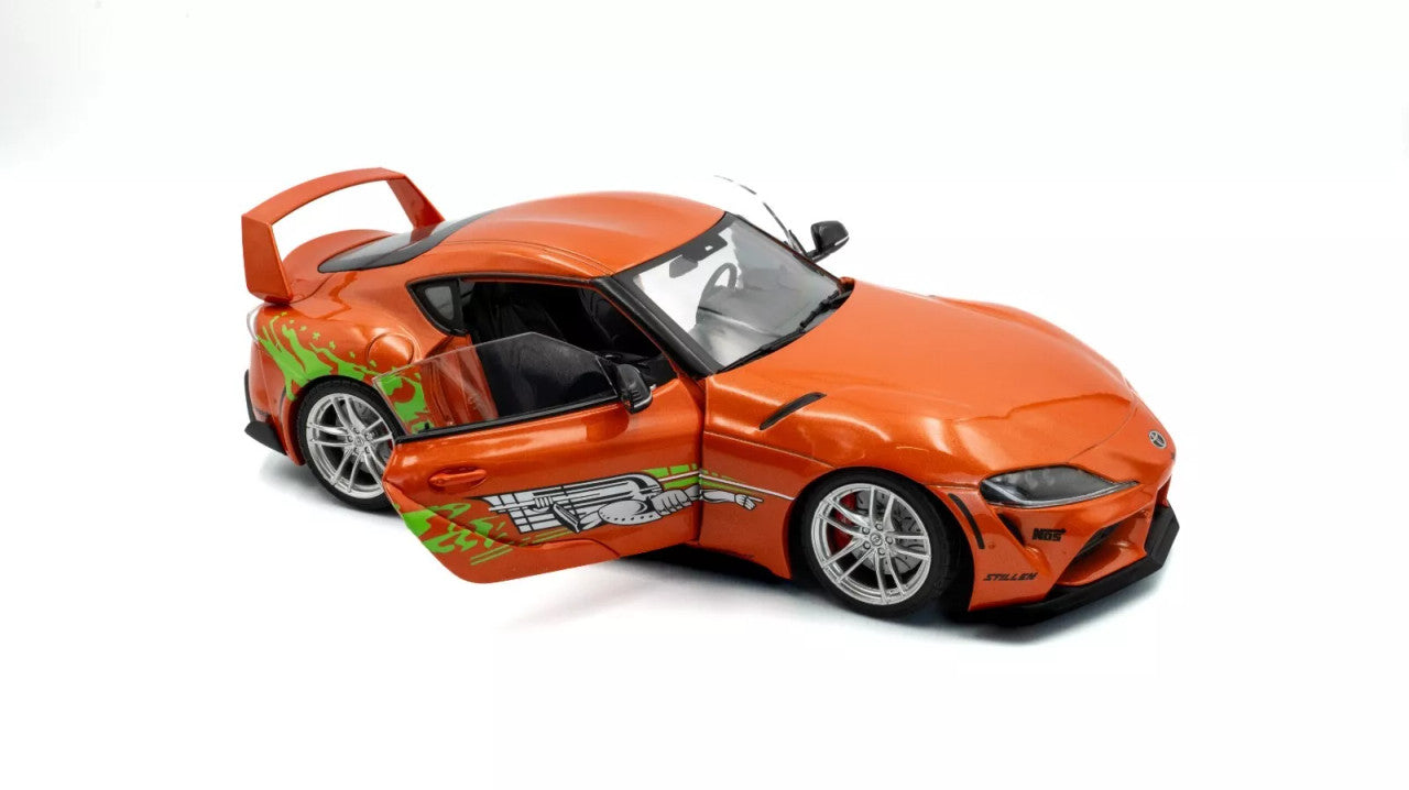 Toyota GR Supra Streetfighter (A90) Solido 1:18 с отворена врата и детайлен интериор