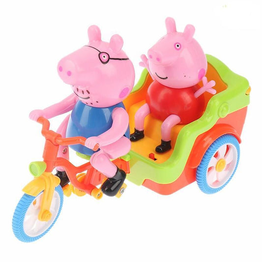 Peppa Pig Daddy Pig Tricycle – светеща музикална триколка