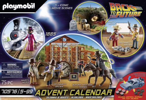 PLAYMOBIL Back to the Future Part III – Адвент календар