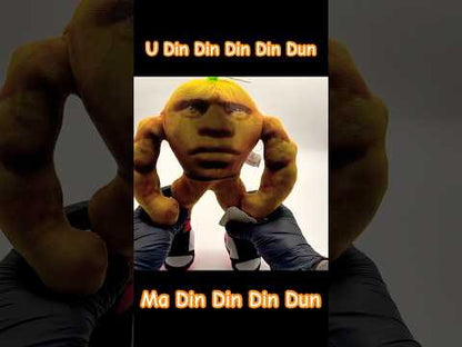 Плюшена играчка U Din Din Din Dun (Orange Man) – TikTok мем герой