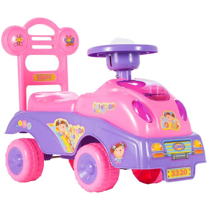 Бебешка кола за бутане Super Elf – музика и светлини