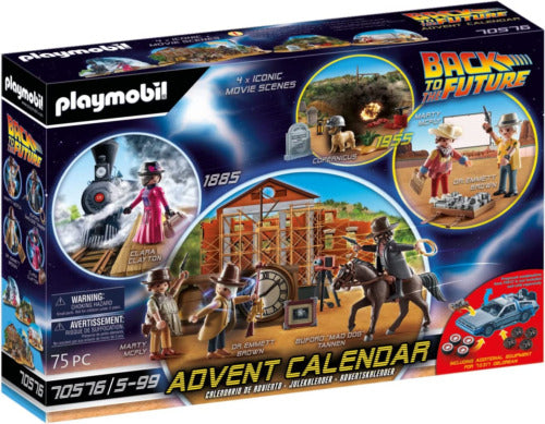 Playmobil Календар Back to the Future – Комплект с 4 сцени