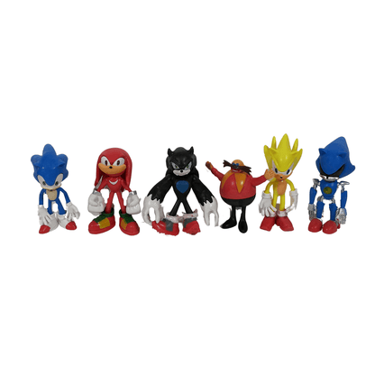 Sonic фигурки комплект – 6 героя в кутия