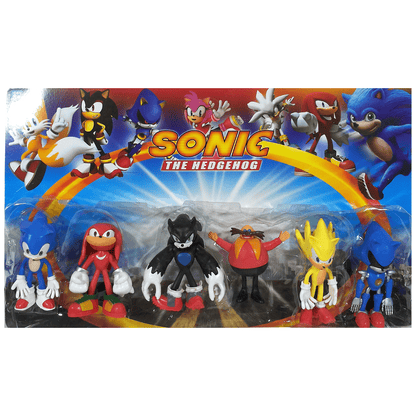 Sonic фигурки комплект – 6 героя в кутия