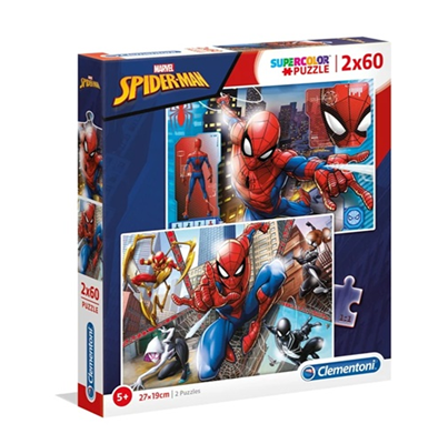 Комплект пъзели 2×60 Spider-Man – Clementoni