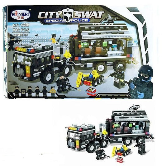 Конструктор City SWAT Special Police – 842 части