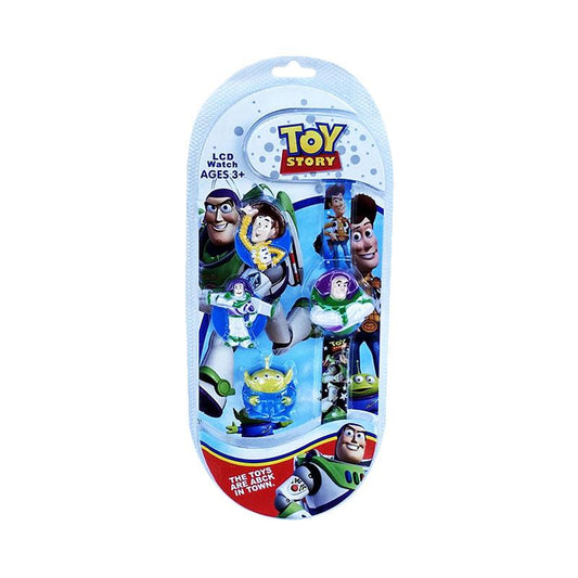 Детски LCD часовник Toy Story със сменяеми фигурки