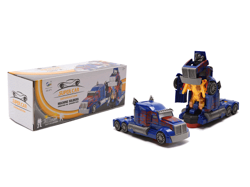 Интерактивен камион, преобразяващ се в робот – Super Car