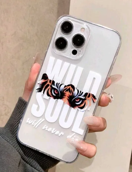 iPhone 16 Pro Max – Wild Soul кейс с тигрови очи