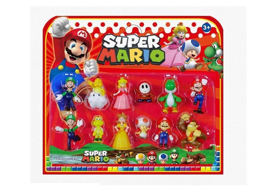 Комплект Super Mario фигурки – 12 героя