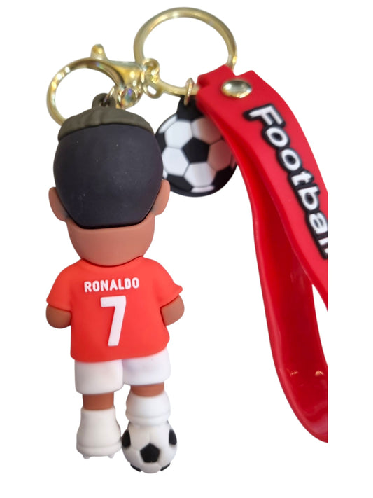Футболна фигурка ключодържател на Cristiano Ronaldo - CR7 / Manchester United F.C