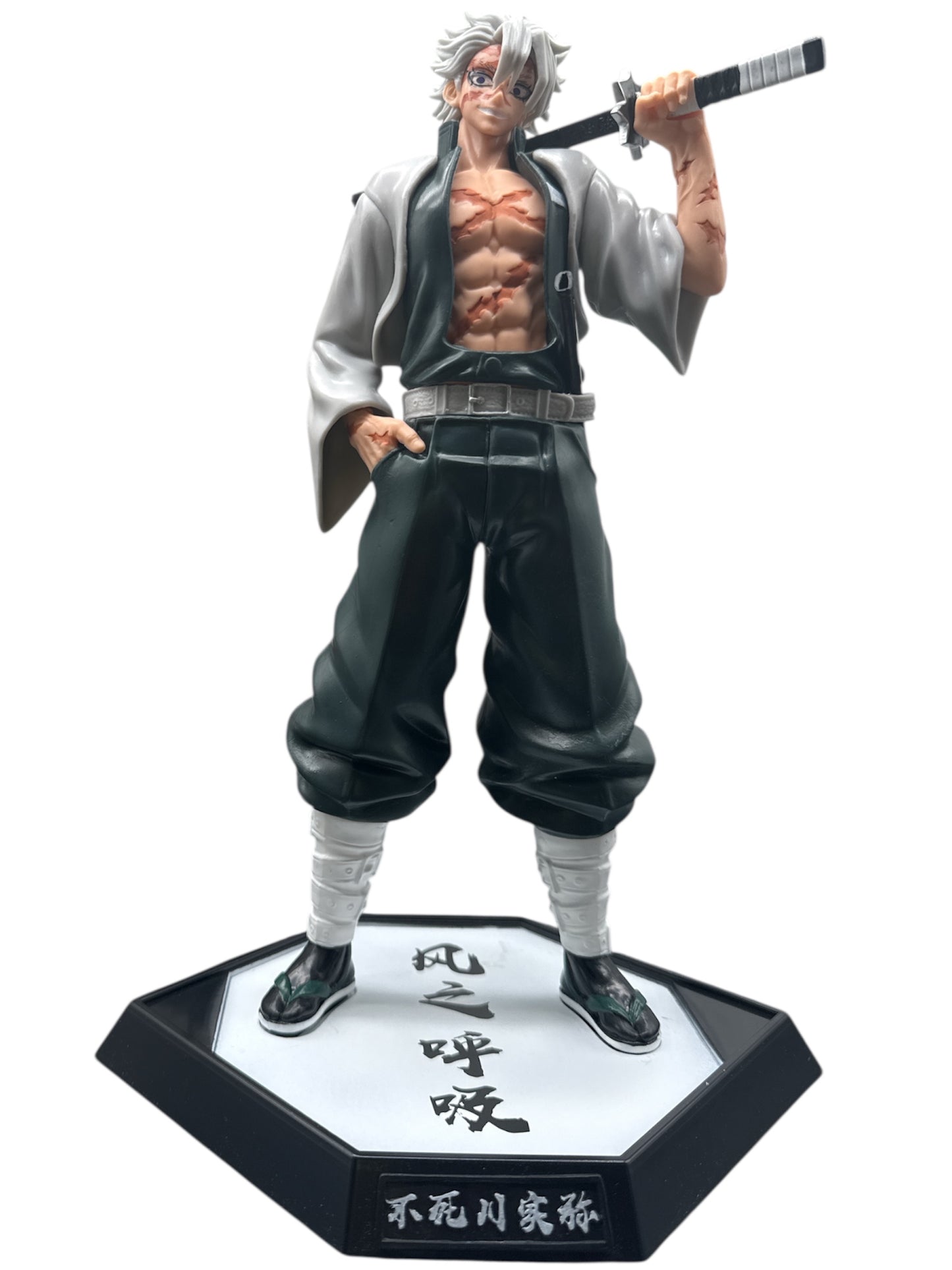 Аниме фигура на Sanemi Shinazugawa от Demon Slayer - Манга