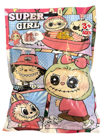 Labubu ключодържател (Лабубу) – изненада фигурка + карти в плик