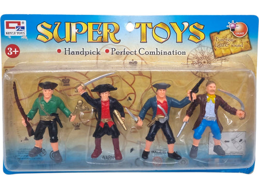 Пиратски комплект фигурки с оръжия