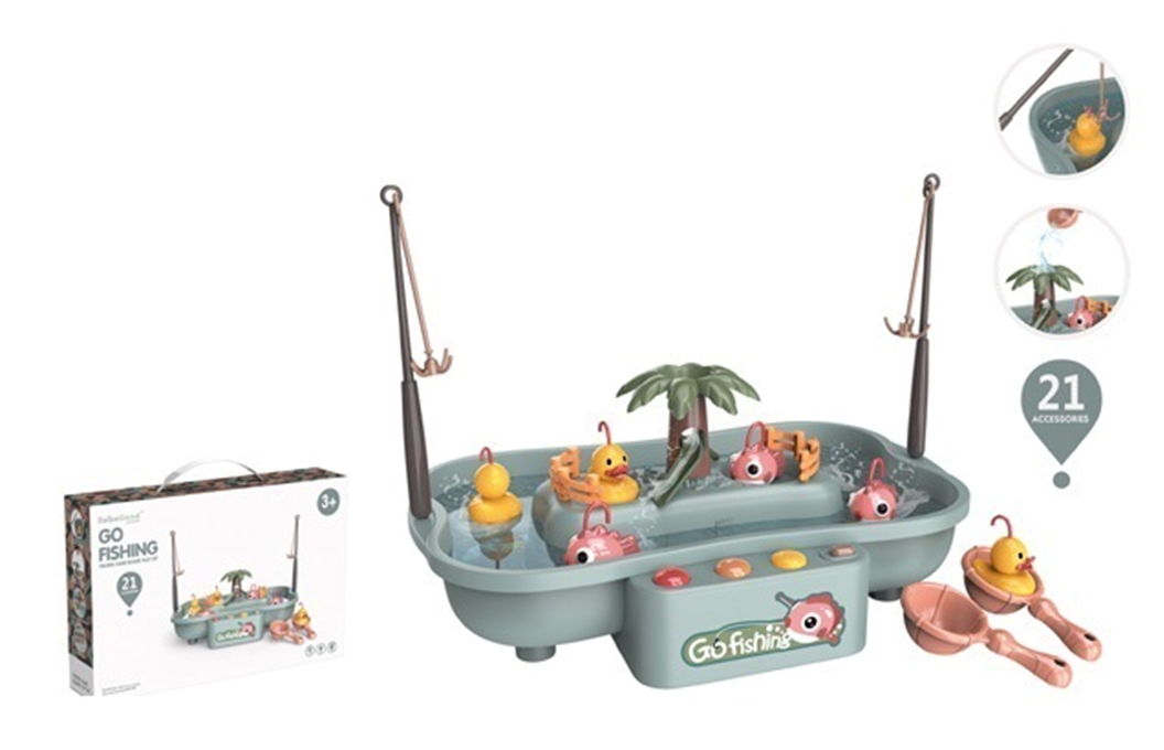 Интерактивна игра "Go Fishing" с рибки и въдици