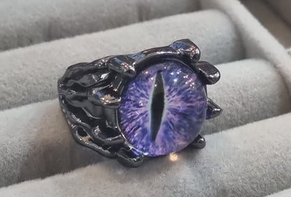 Пръстен с драконово око – готик и фентъзи стил