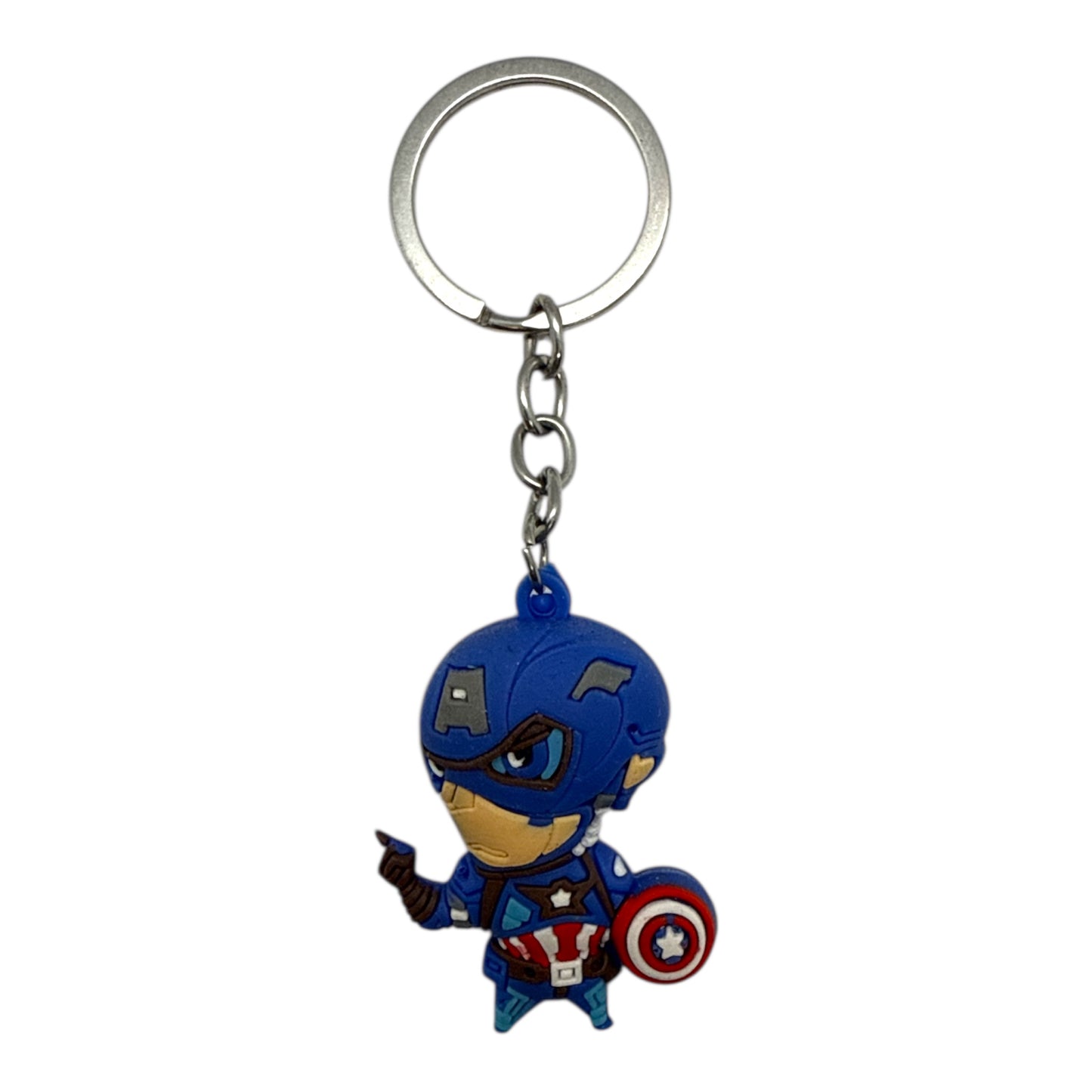 Гумен ключодържател Captain America – супергерой с щит