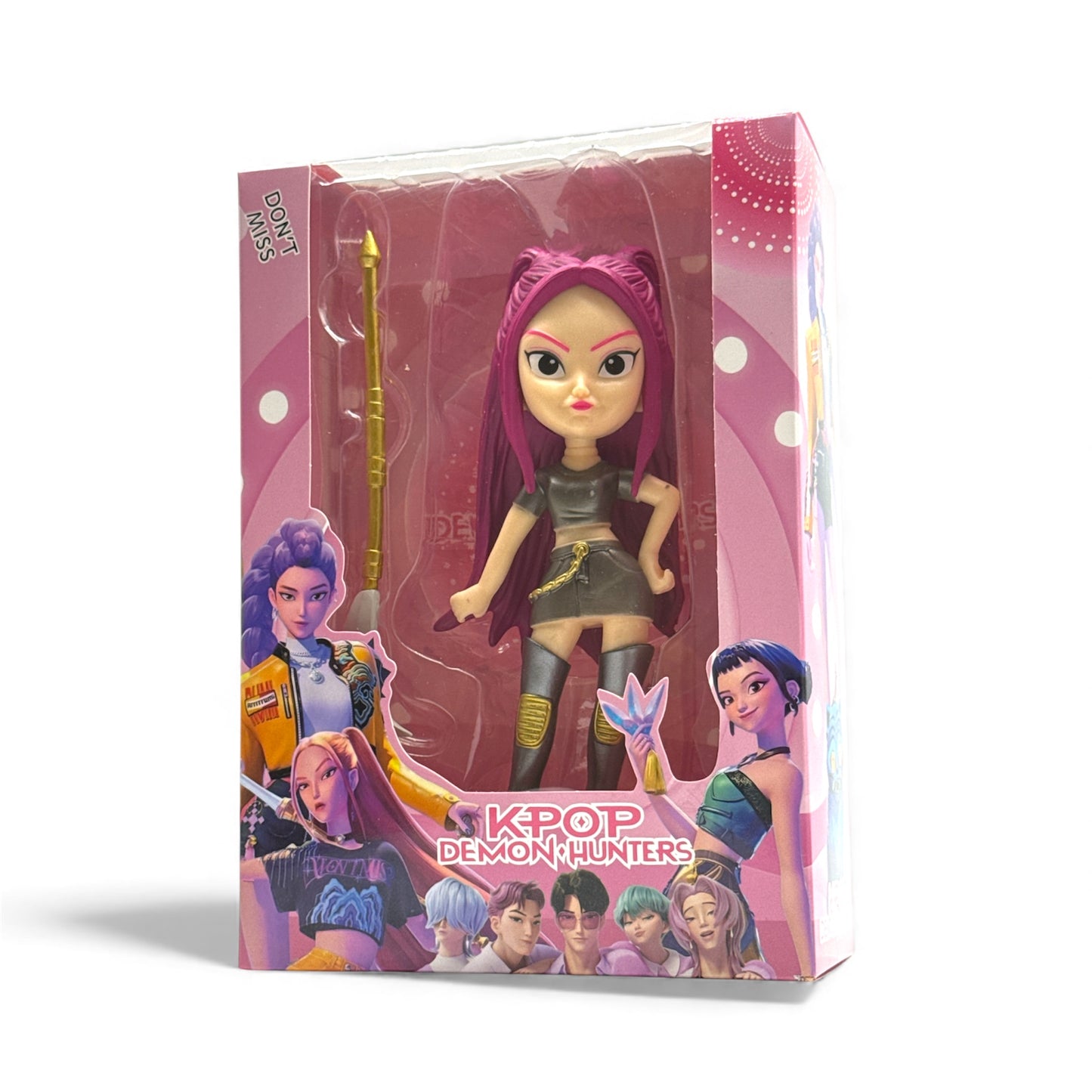 Фигурка KPop Demon Hunters Mira с оръжие – K-pop