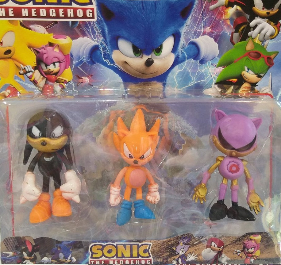 Комплект фигурки на Соник – Sonic the Hedgehog герои