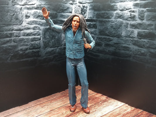 Фигура Bob Marley – музикална фигура с микрофон